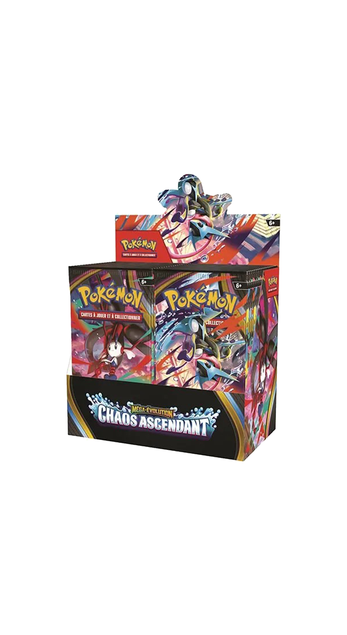 POKEMON - DISPLAY 36 BOOSTERS CHAOS ASCENDANT - ME04 - FR