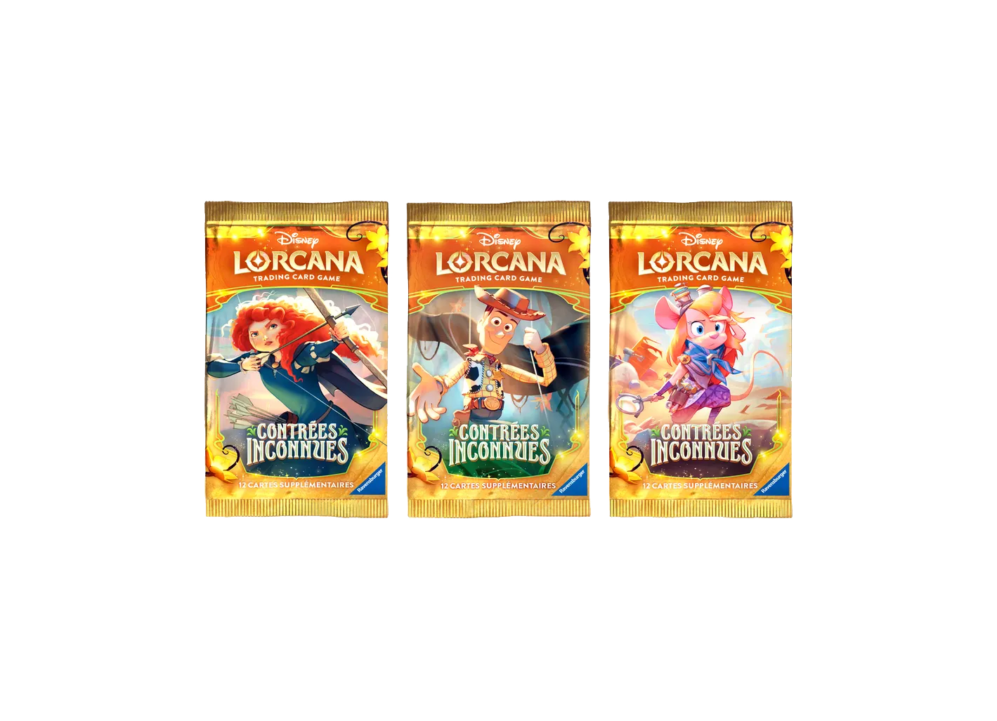 DISNEY LORCANA - BOOSTER - CHAPITRE 12 CONTREES INCONNUES- FR