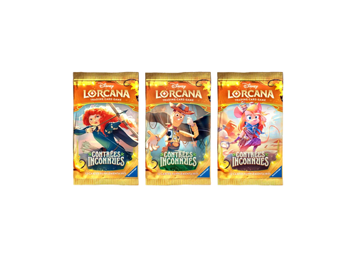 DISNEY LORCANA - BOOSTER - CHAPITRE 12 CONTREES INCONNUES- FR