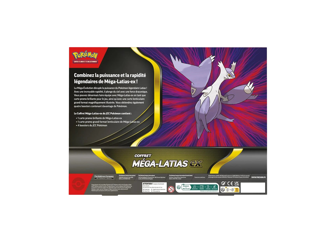 POKEMON - COFFRET MEGA-LATIAS-EX - FR