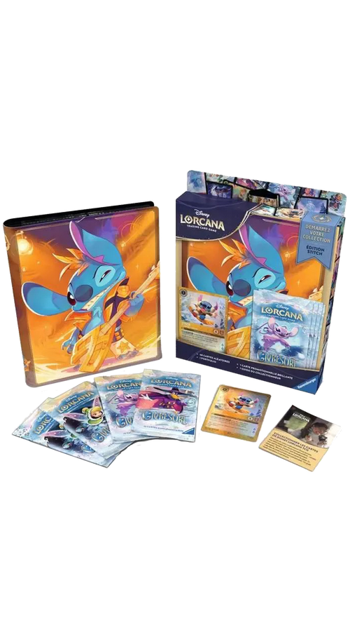 DISNEY LORCANA - COFFRET STITCH - CHAPITRE 11 GIVRESORT - FR