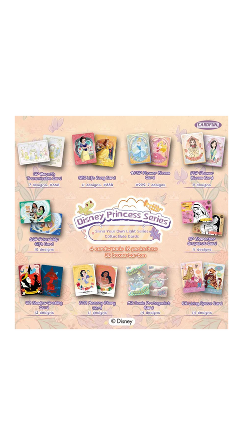 CARD FUN - BOOSTER - DISNEY PRINCESS : VOLUME 2 - CN