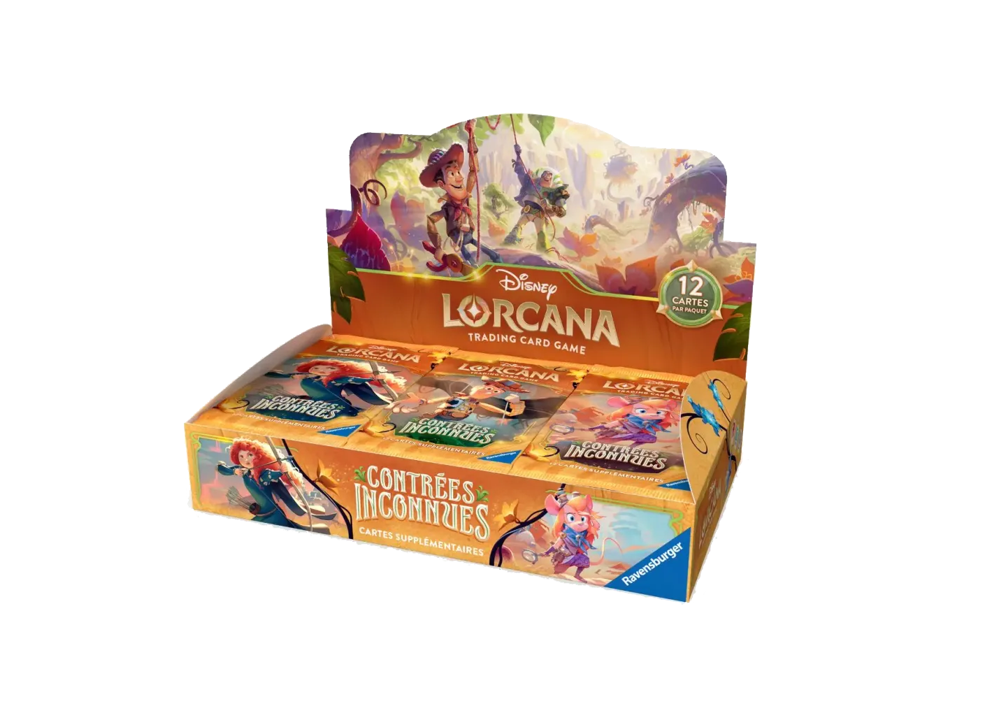 DISNEY LORCANA - BOOSTER - CHAPITRE 12 CONTREES INCONNUES- FR