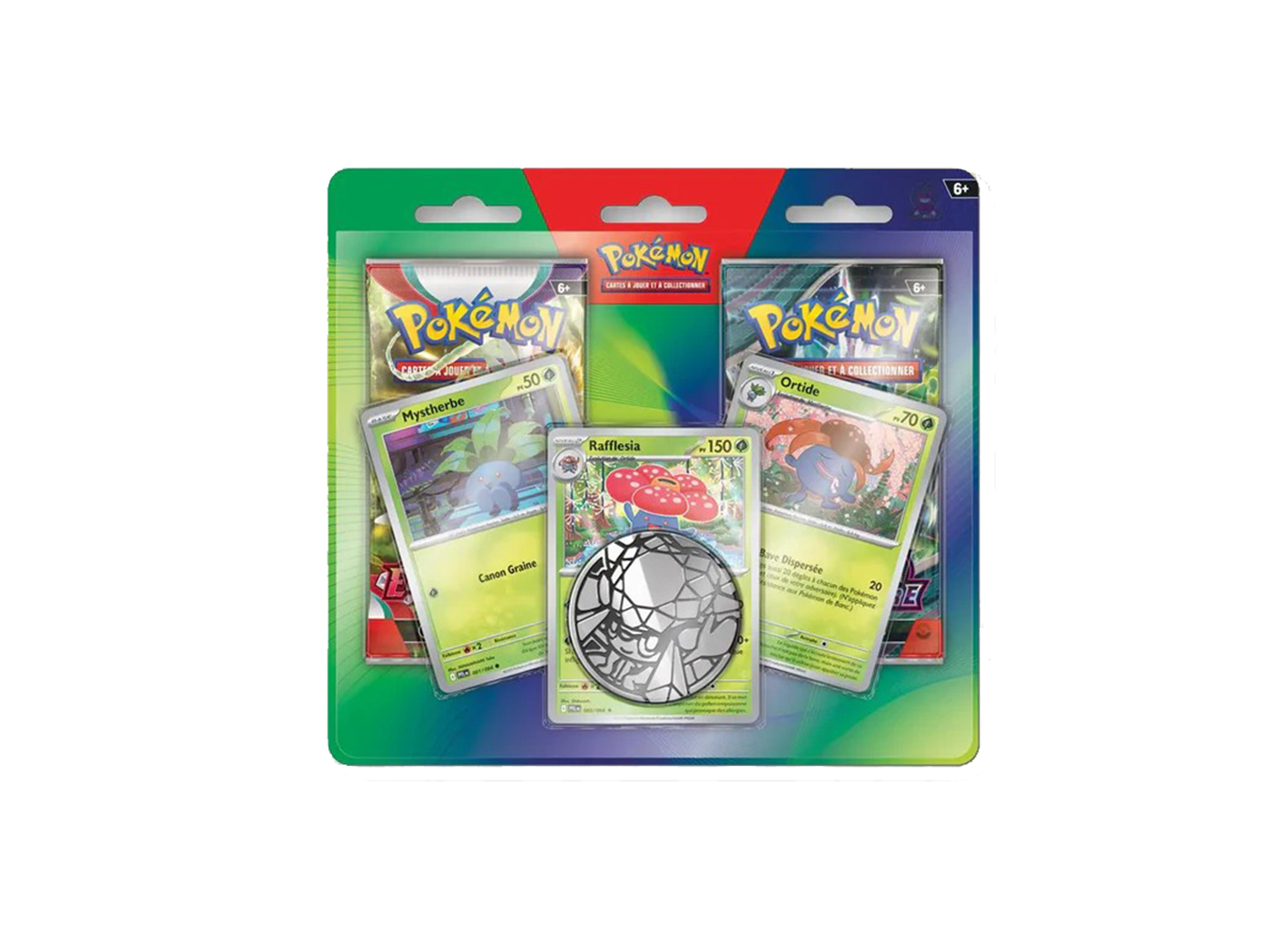 POKEMON - PACK 2 BOOSTERS - MYSTHERBE ORTIDE RAFFLESIA - (MARS 2026) - FR