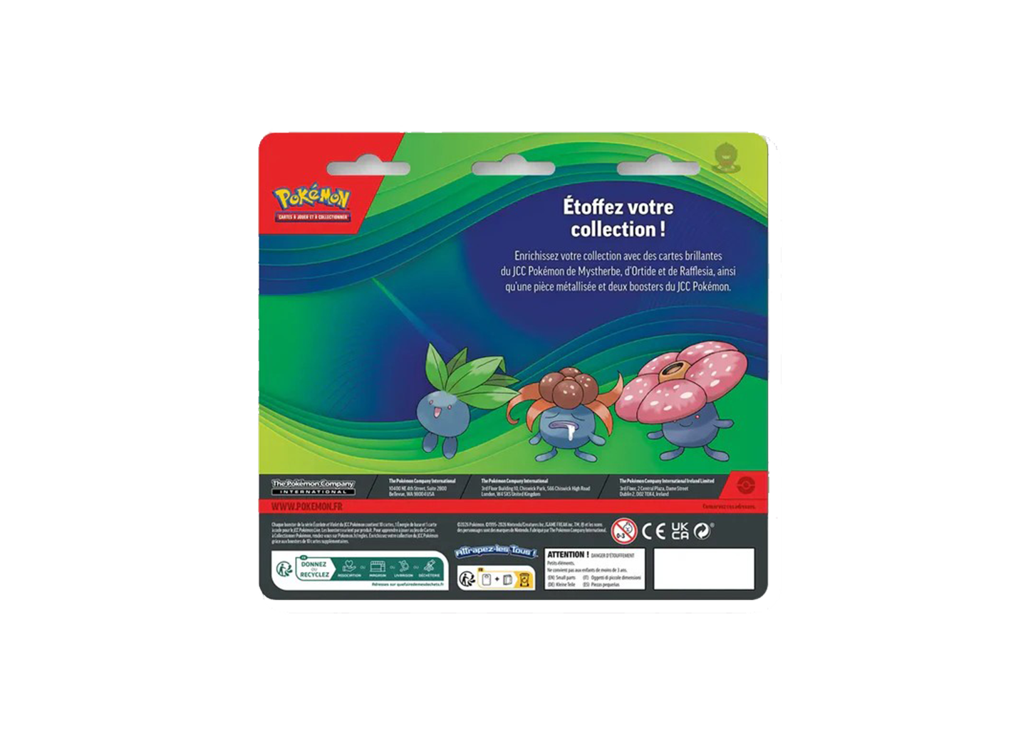 POKEMON - PACK 2 BOOSTERS - MYSTHERBE ORTIDE RAFFLESIA - (MARS 2026) - FR