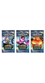 DISNEY LORCANA - OFFRE DECOUVERTE - 3 BOOSTERS DISNEY LORCANA - FR