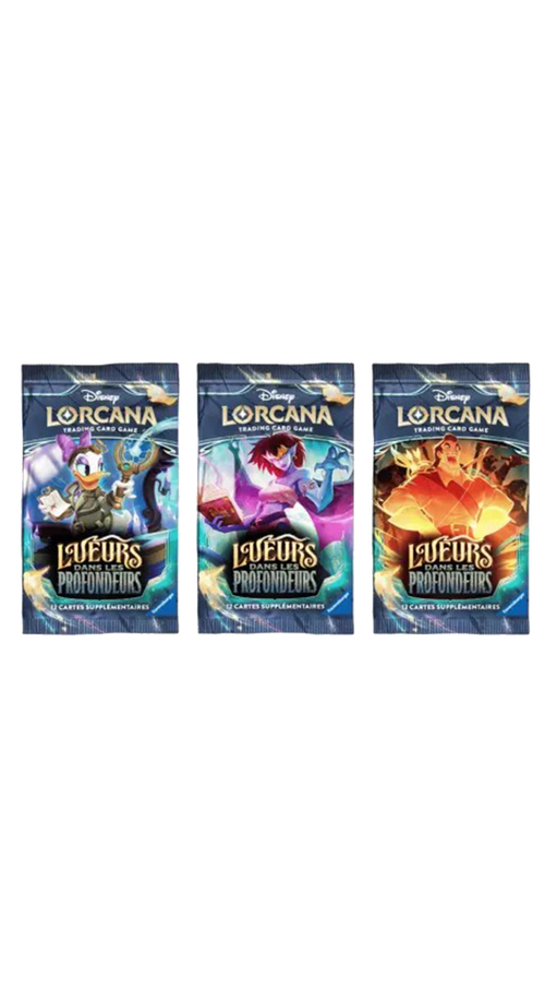 DISNEY LORCANA - BOOSTER - CHAPITRE 10 LUEURS DANS LES PROFONDEURS - FR