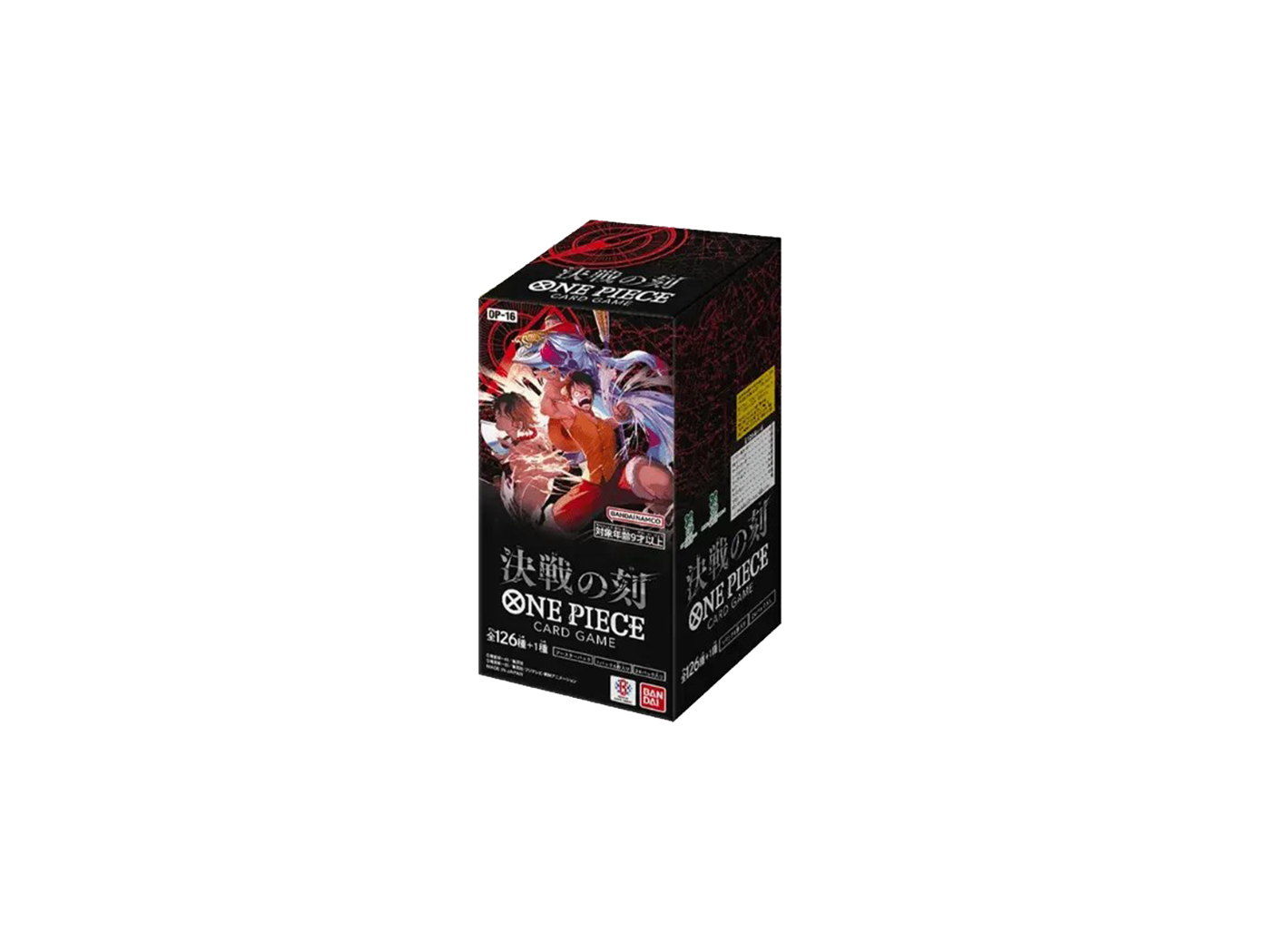 ONE PIECE - BOOSTER  - L'HEURE DE LA BATAILLE DECISIVE - OP16 - JAPONAIS