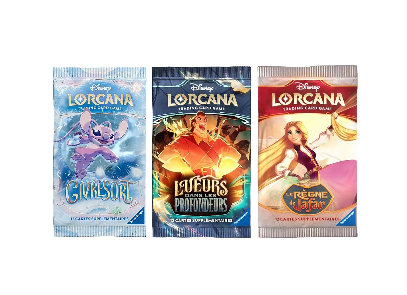 DISNEY LORCANA - OFFRE DECOUVERTE - 3 BOOSTERS DISNEY LORCANA - FR