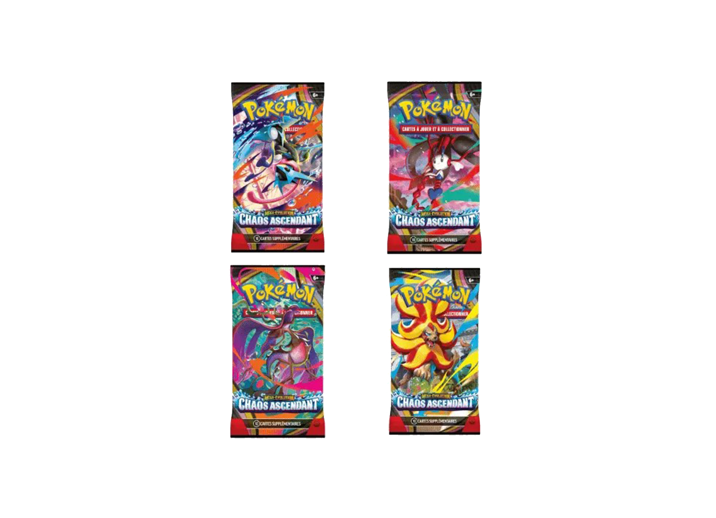 POKEMON - PORTFOLIO ET BOOSTER CHAOS ASCENDANT - ME04 - FR