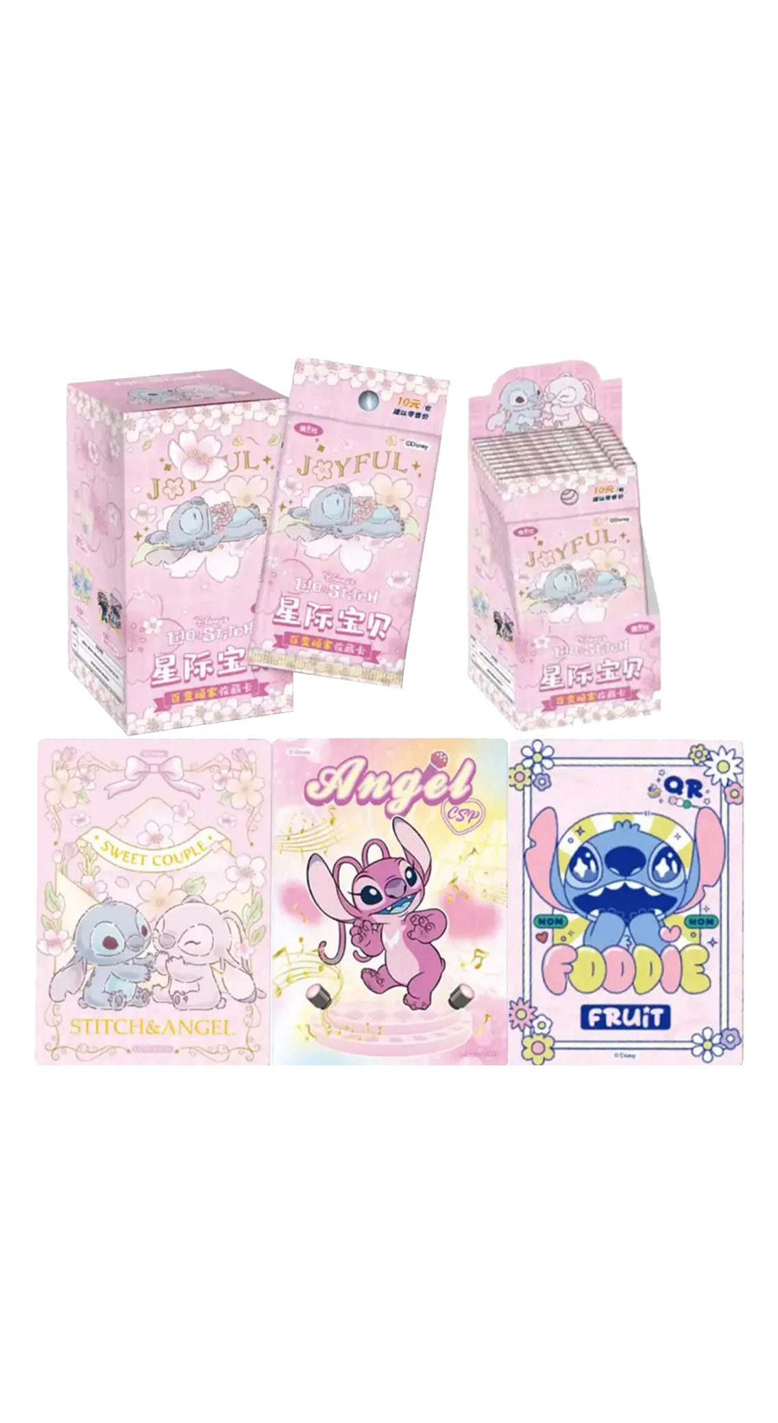 CARD FUN - BOOSTER -  LILO & STITCH - JOYFUL CN
