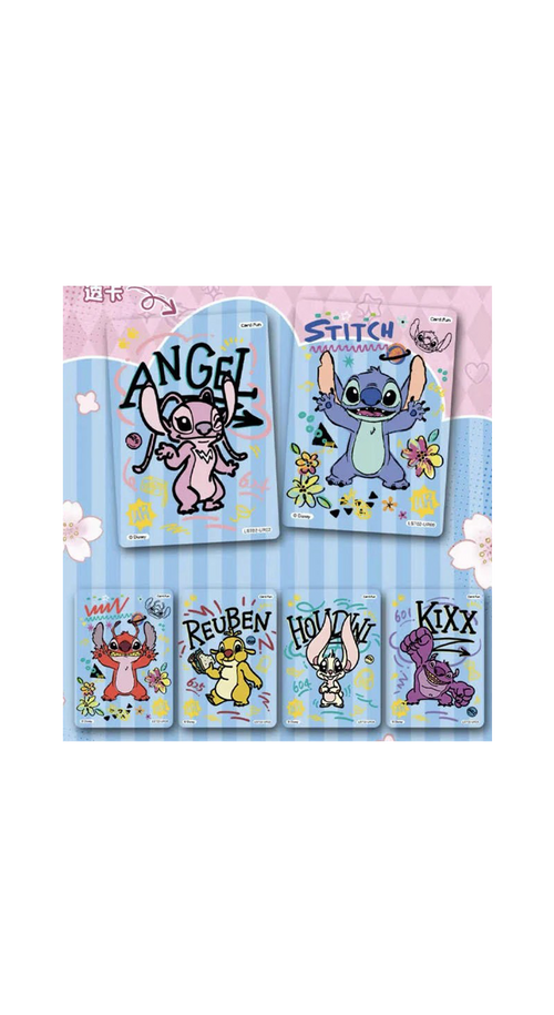 CARD FUN - BOOSTER -  LILO & STITCH - JOYFUL CN